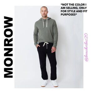 MONROW Men's Vintage Sweats Bright Blue Medium NWT O-120